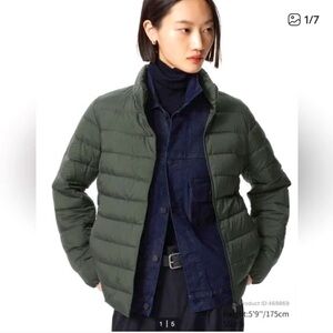 Green Women’s Uniqlo Ultra-light Down Jacket